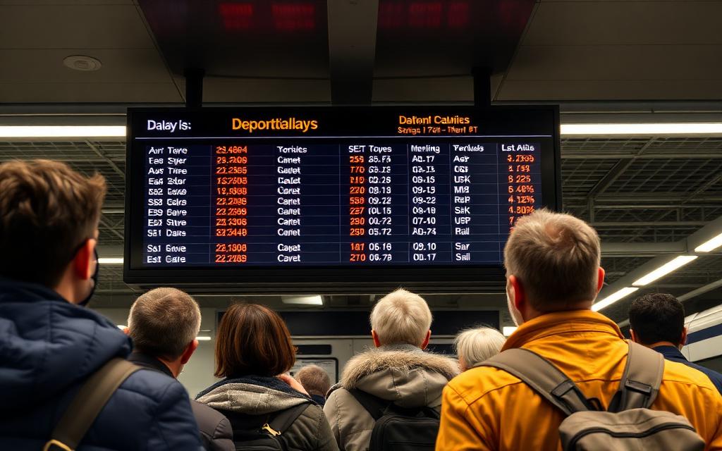 Grève ou retard : que faire ?